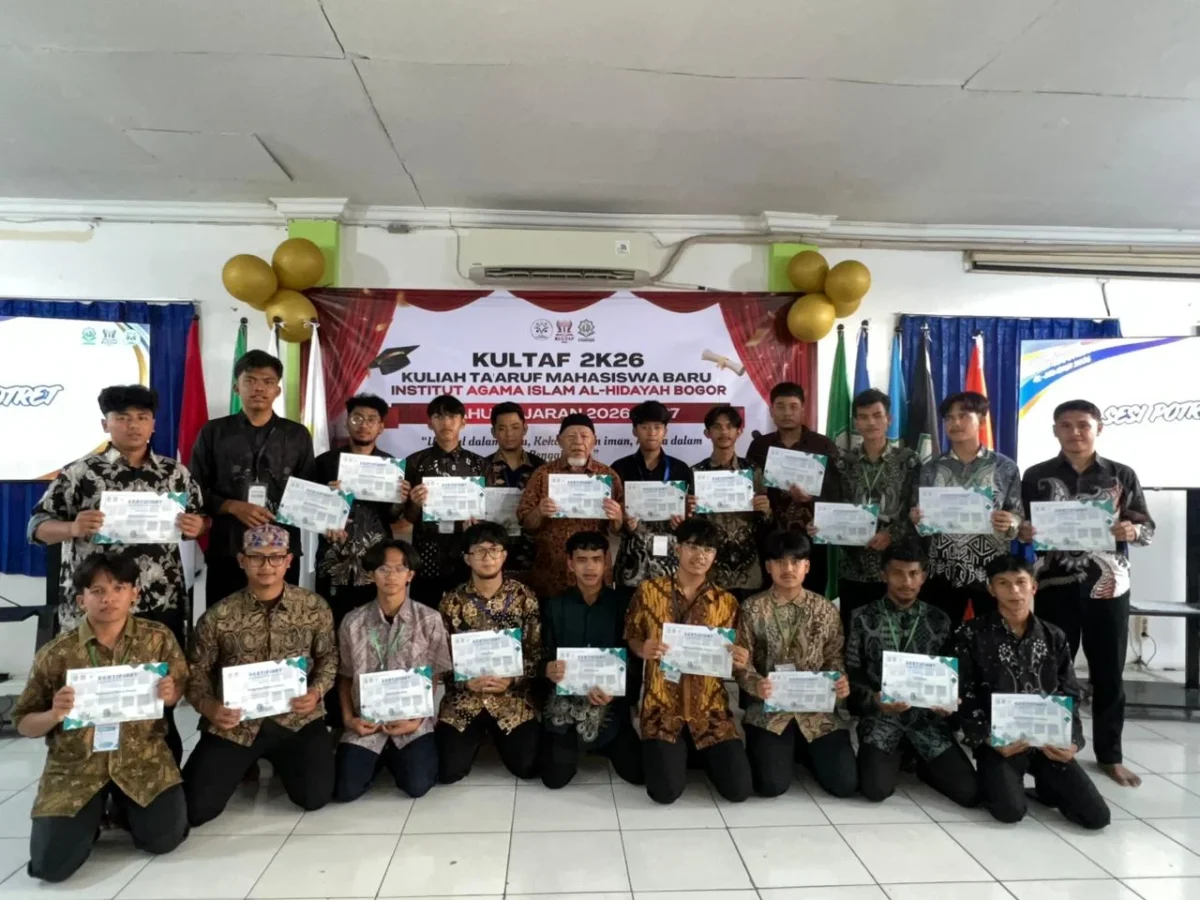 Sambut Mahasiswa Baru, (BEM) Institut Agama Islam Al-Hidayah Bogor Laksanakan Kuliah Ta’aruf Tahun Akademik 2026-2027